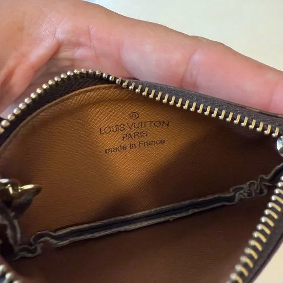 Louis Vuitton Brown Monogram Coin Pouch - Picture 3 of 9